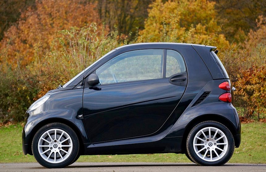 schwarzer smart fortwo electric drive